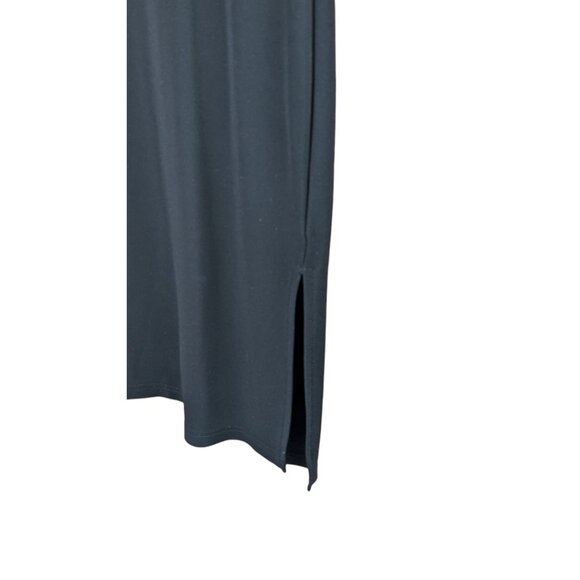 Gap T-Shirt Midi Dress Women's XS Slim Slit Hem Rayon/Polyester Blend - Picture 5 of 8